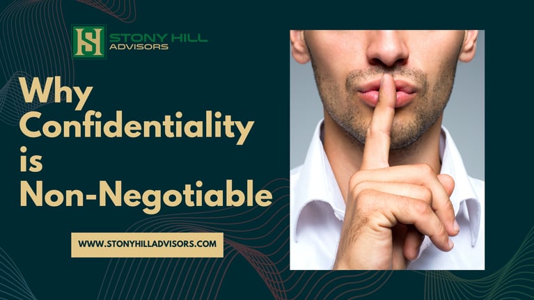 Why Confidentiality is Non-Negotiable