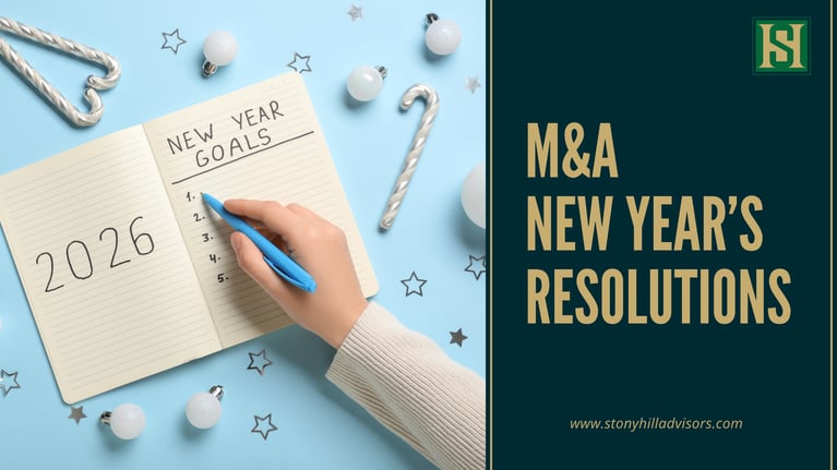 M&A New Year's Resolutions