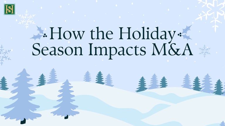 How the Holiday Season Impacts M&A