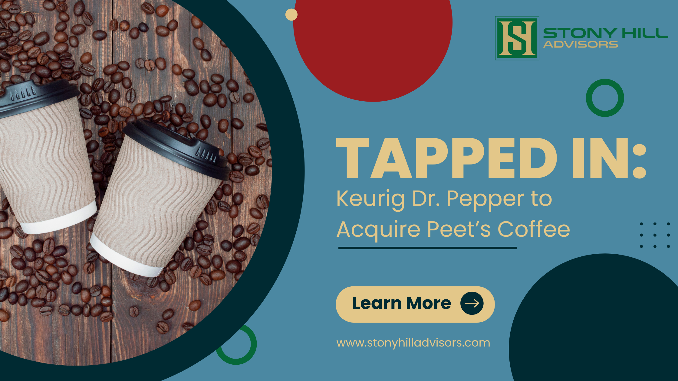 Tapped In: Keurig Dr. Pepper to Acquire Peet's Coffee