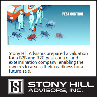 Valuation for a Pest Control Company