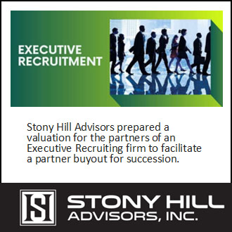 Valuation for an Executive Recruiting Firm